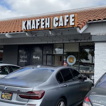 Knafeh Cafe - 4/24/21 (sat): Outside of Knafeh Cafe - Middle Eastern Near Me - Anaheim, California Knafeh Cafe - 4/24/21 (sat): Outside of Knafeh Cafe - Middle Eastern Near Me - Anaheim, California