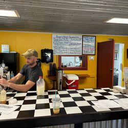 Panhandle Organics Cafe - Front counter