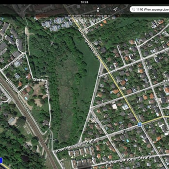 Biotop am Mauerbach - Lageplan auf google earth - Parks Near Me - Vienna, 9