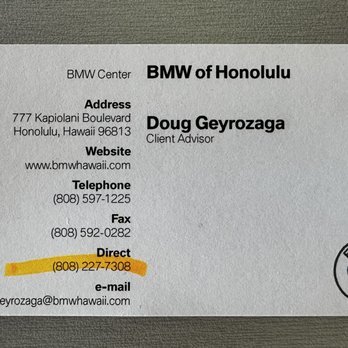 BMW of Honolulu - Car Dealers Near Me - Honolulu, Hawaii