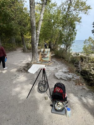 Cave Point County Park by null