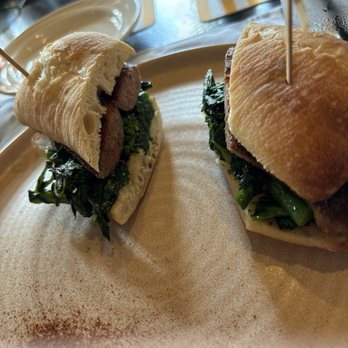 DaVinci's - Sausage and rabe sliders - Italian Near Me - Marco Island, Florida