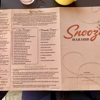 Snooze, an A.M. Eatery - Breakfast & Brunch Near Me - Orange, California