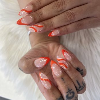 Pro Nails & Spa - Gel acrylic Set - Nail Salons Near Me - Costa Mesa, California