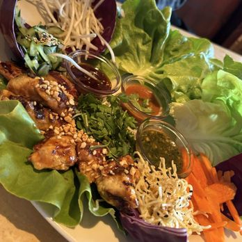 The Cheesecake Factory - Asian Chicken Lettuce Wrap Tacos - American Near Me - Tigard, Oregon The Cheesecake Factory - Asian Chicken Lettuce Wrap Tacos - American Near Me - Tigard, Oregon