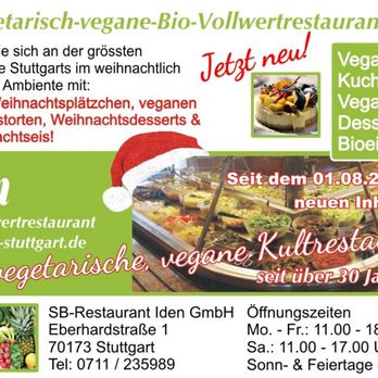Iden - Weihnachten 2018 - Vegetarian Near Me - Stuttgart, BW Iden - Weihnachten 2018 - Vegetarian Near Me - Stuttgart, BW