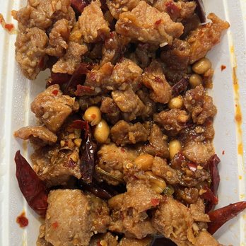 Moon Star - 59. Kung Po with Chicken, over cooked dry and tough. - Chinese Near Me - Endicott, New York Moon Star - 59. Kung Po with Chicken, over cooked dry and tough. - Chinese Near Me - Endicott, New York
