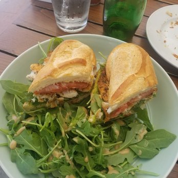Chaumont - Chicken sandwich- comes with salad. - Bakeries Near Me - Beverly Hills, California