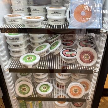 Einstein Bros. Bagels - different variety of their spreads. Very good and creamy. Have tried few in the past. - Bagels Near Me - Studio City, California Einstein Bros. Bagels - different variety of their spreads. Very good and creamy. Have tried few in the past. - Bagels Near Me - Studio City, California