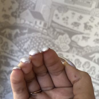 Arcadia Nail Bar - Filed nails AFTER the gel & a cut on my thumb bc she kept losing control of her drill - Nail Salons Near Me - Arcadia, California Arcadia Nail Bar - Filed nails AFTER the gel & a cut on my thumb bc she kept losing control of her drill - Nail Salons Near Me - Arcadia, California