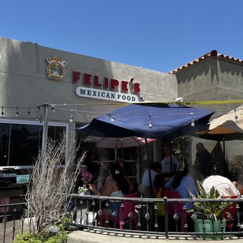 Felipe's - View from outside. Patio seating. - Mexican Near Me - Palm Springs, California Felipe's - View from outside. Patio seating. - Mexican Near Me - Palm Springs, California