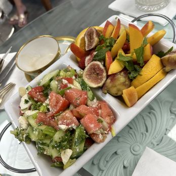 Una Bakery - Side salads that accompany the breakfast platter - Custom Cakes Near Me - Lake Worth, Florida