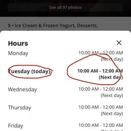 Business hours Business hours