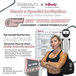 Osi Body Fit - Now they have also InBody fat and muscles scanner ! Love this place !!