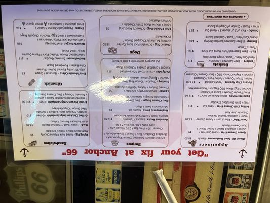 Menu photo 6 Anchor 66 Bristow, OK