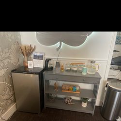 Nirvana Wellness MedSpa - Drink station in waiting area