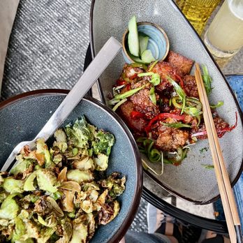 Wren - Brussels Sprouts, Tokyo Chicken - Cocktail Bars Near Me - Tysons, Virginia
