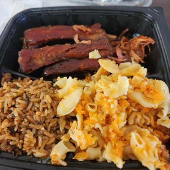Wrigley BBQ & Grill - Ribs, mac n cheese, dirty rice - Southern Near Me - Long Beach, California