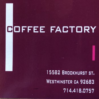 Coffee Factory - Finally I tried a Chicken sandy at this nice COFFEE FACTORY sandwiches restaurant, 10 steps to my 2 favorite restaurants ! - Coffee & Tea Near Me - Westminster, California Coffee Factory - Finally I tried a Chicken sandy at this nice COFFEE FACTORY sandwiches restaurant, 10 steps to my 2 favorite restaurants ! - Coffee & Tea Near Me - Westminster, California