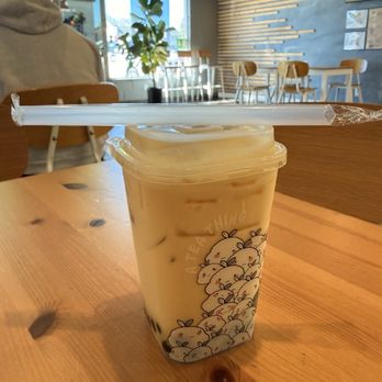 A Tea Thing - Fruity Mango Milk Tea - Coffee & Tea Near Me - Reseda, California