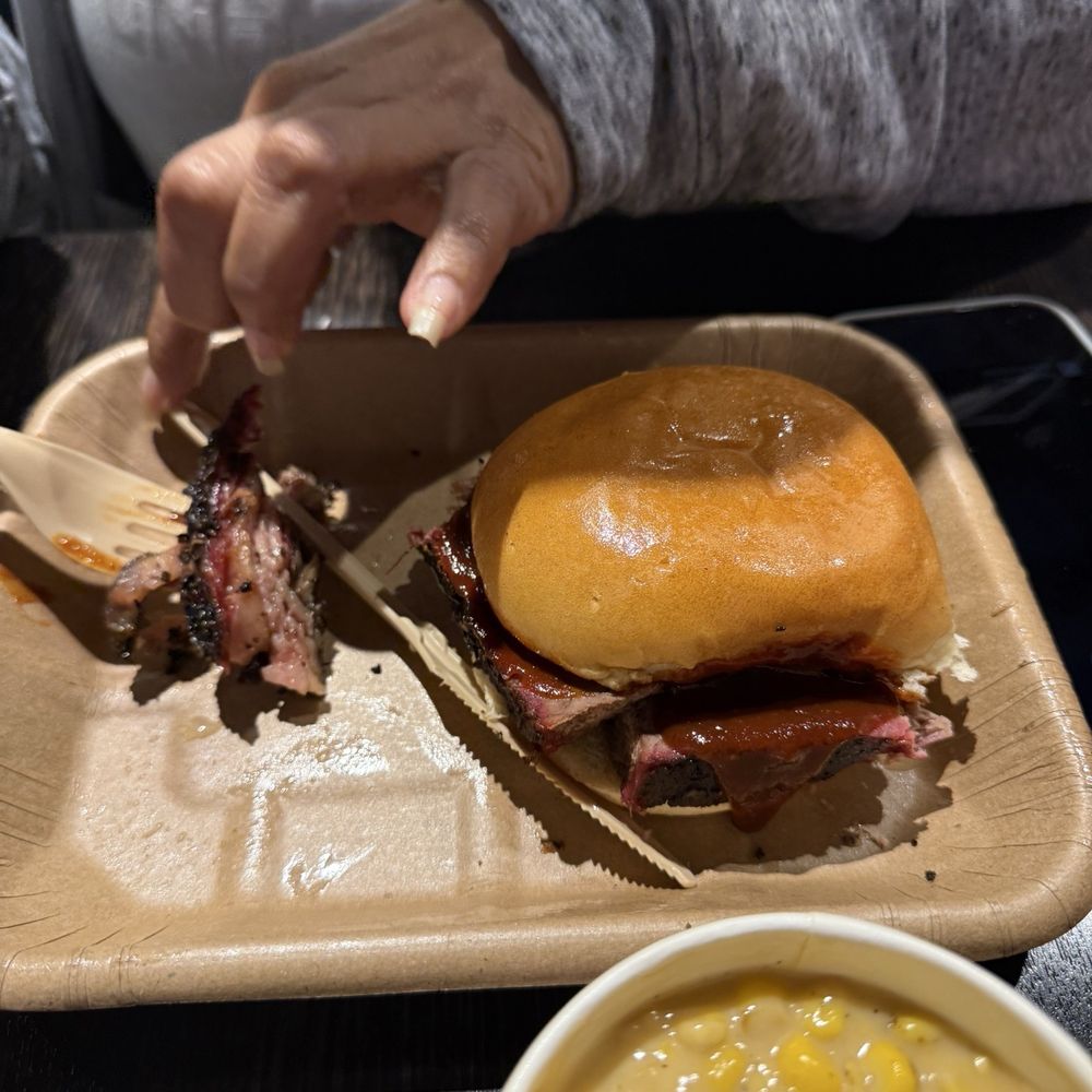 True Texas BBQ - Regular Sliced Brisket Sandwich - Barbeque Near Me - San Antonio, Texas True Texas BBQ - Regular Sliced Brisket Sandwich - Barbeque Near Me - San Antonio, Texas