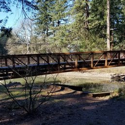Bridge at park. Bridge at park.