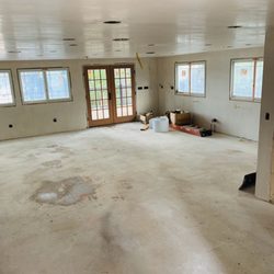 AOS Drywall - Living room/kitchen