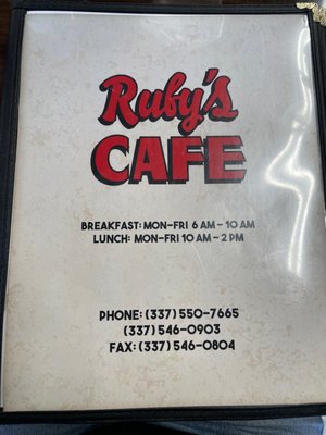 Ruby's Cafe by null