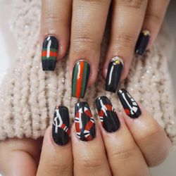 The Nail Box LV - GUCCI NAILS by KAT