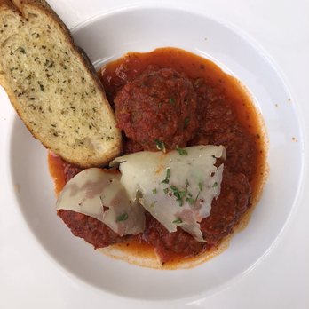 Pizzeria Luca - Spicy meatballs with shaved Parmesan and crispy Italian bread toast. - Pizza Near Me - Albuquerque, New Mexico
