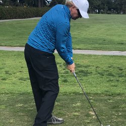 Tim Johnson PGA - This an a good position at the moment of impact.