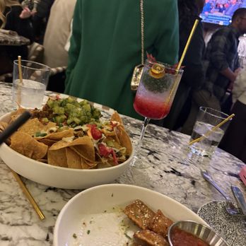 The Train Shed - Nachos... toasted rags - Bars Near Me - St Louis, Missouri