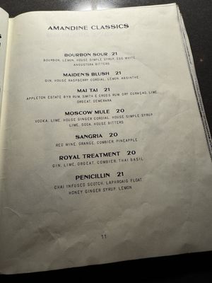 Menu photo 2 Amandine Los Altos, CA Menu photo 2 Amandine Los Altos, CA