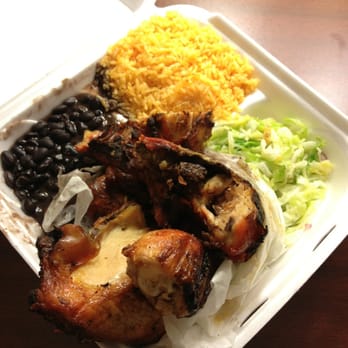 Pollo Loko - 1/2 chicken w/ yellow rice, black beans, & cabbage salad - Mexican Near Me - North Charleston, South Carolina Pollo Loko - 1/2 chicken w/ yellow rice, black beans, & cabbage salad - Mexican Near Me - North Charleston, South Carolina