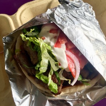 Peño Mediterranean Grill - Classic Gyro Sandwich - Salad Near Me - Wilmington, North Carolina