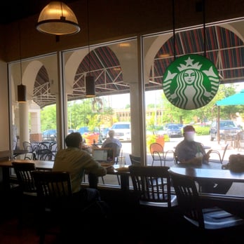 STARBUCKS - Starbucks (front window) - Coffee & Tea Near Me - Rockville, Maryland