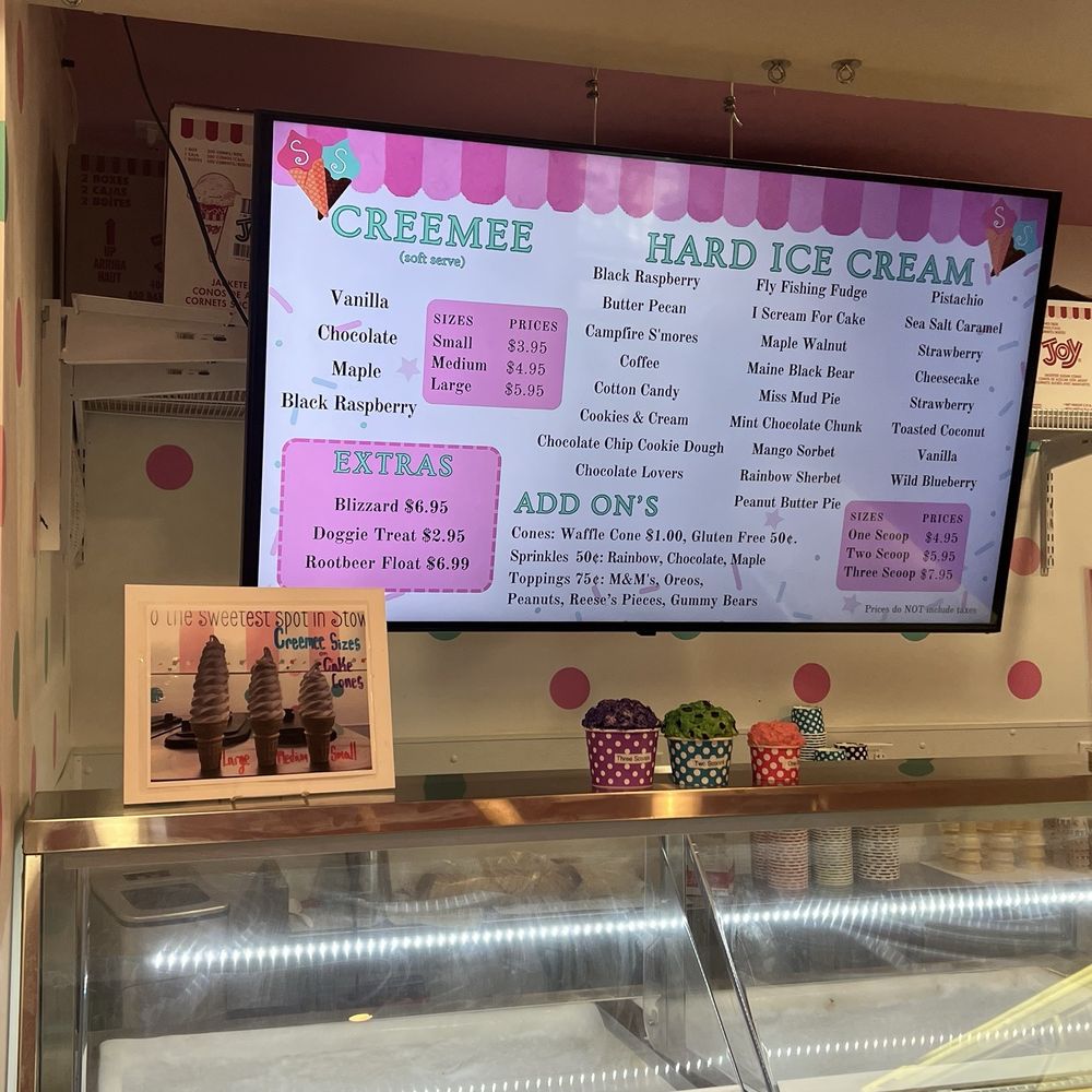 Stowe Sweets - Ice Cream & Frozen Yogurt Near Me - Stowe, Vermont Stowe Sweets - Ice Cream & Frozen Yogurt Near Me - Stowe, Vermont