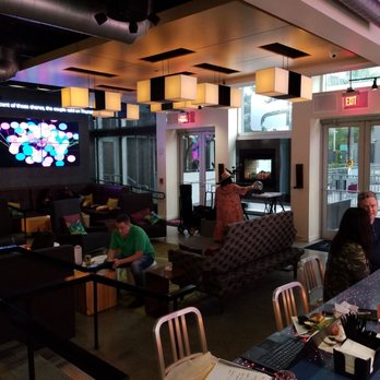 W XYZ Bar - WXYZ Bar in the lobby. Setting up for live music. - Cocktail Bars Near Me - Doral, Florida