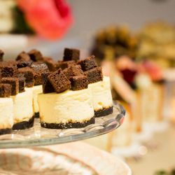 MINI GÂTEAU AU FROMAGE FUDGE BROWNIE CHEESECAKE MINI