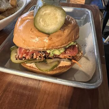 Pour Company - Ahi sandwich - New American Near Me - Fullerton, California