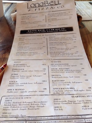Menu photo 6 Long-Bell Pizza Lees Summit, MO