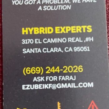 Hybrid Experts - The original Hybrid Experts! - Hybrid Car Repair Near Me - Santa Clara, California