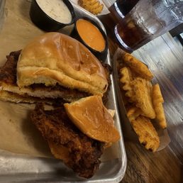 Nashville Fried Chicken Sandwich Nashville Fried Chicken Sandwich