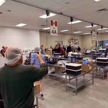 Feed My Starving Children - Packing room & teams - Community Service/Non-Profit Near Me - Tempe, Arizona Feed My Starving Children - Packing room & teams - Community Service/Non-Profit Near Me - Tempe, Arizona