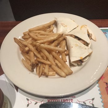 Abuelo's Mexican Restaurant - Kids chicken and cheese quesadilla plate with fries. - Mexican Near Me - Katy, Texas