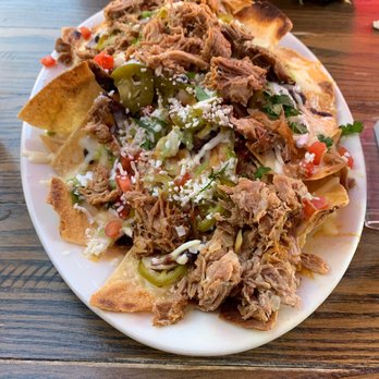 Pink Taco - Nachos Carnitas - Mexican Near Me - Boston, Massachusetts
