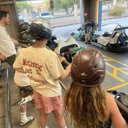 Go karts! So fun!
