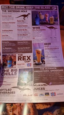 Menu photo 8 T-Rex Cafe Lake Buena Vista, FL Menu photo 8 T-Rex Cafe Lake Buena Vista, FL