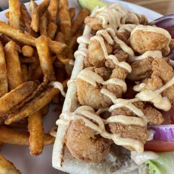 CJ's Crab Shack - Shrimp poboy - Seafood Near Me - Miami Beach, Florida
