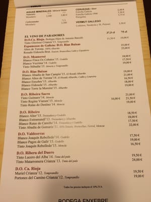 Menu photo 3 Enxebre Santiago de Compostela, C